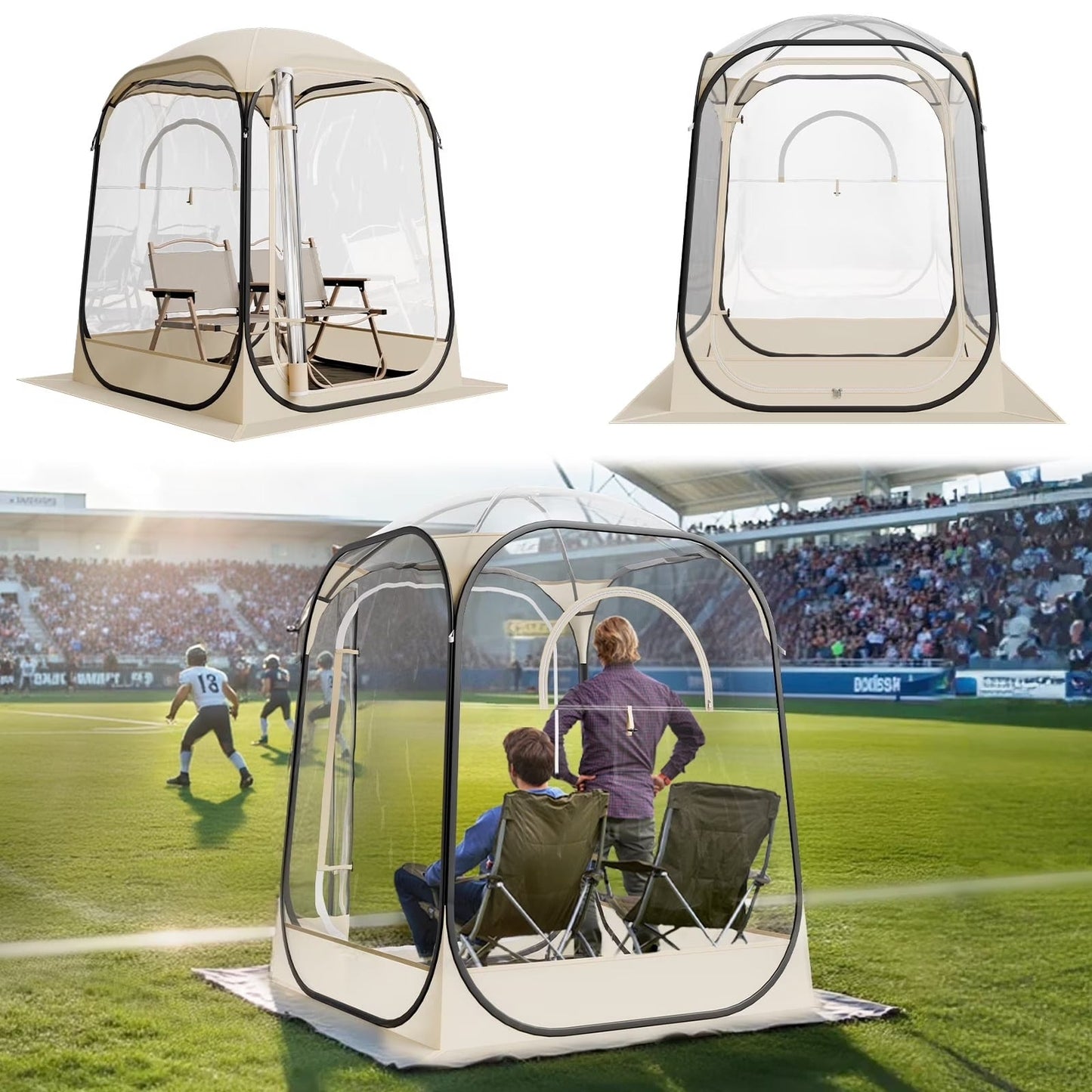 Portable Inflatable Dome Tent