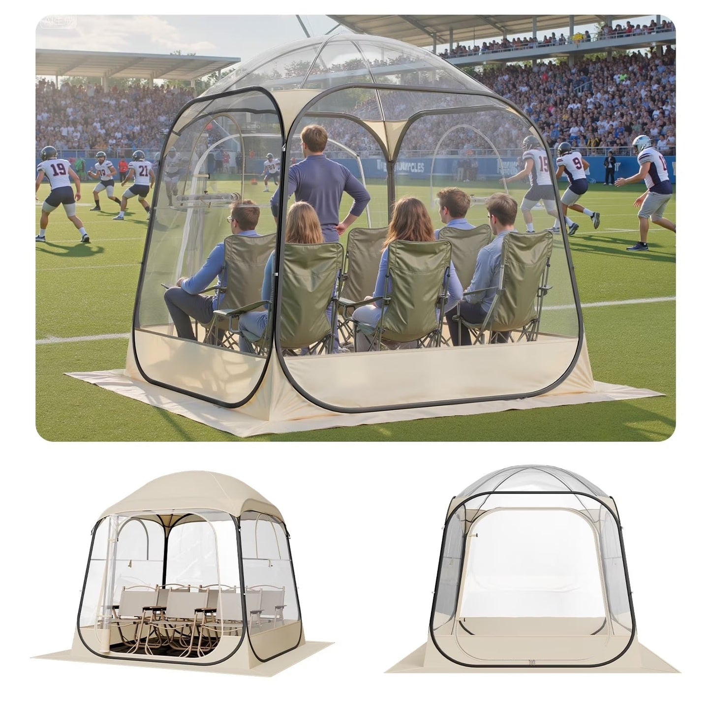 Portable Inflatable Dome Tent
