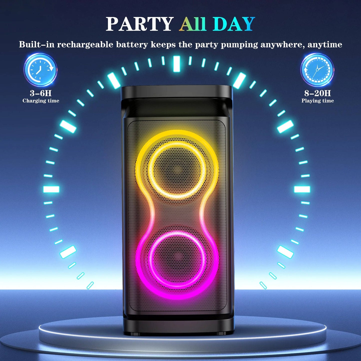 Compact Wireless Speaker With Powerful Sound