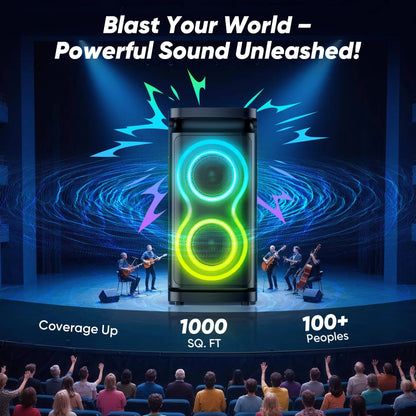 Compact Wireless Speaker With Powerful Sound