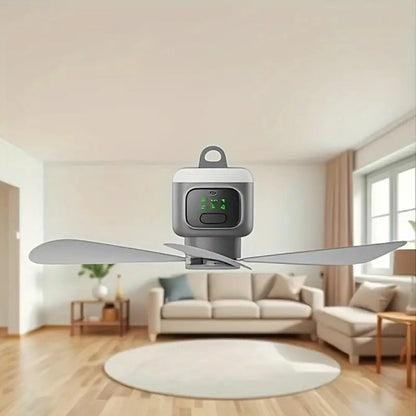 Compact Rechargeable Ceiling Fan