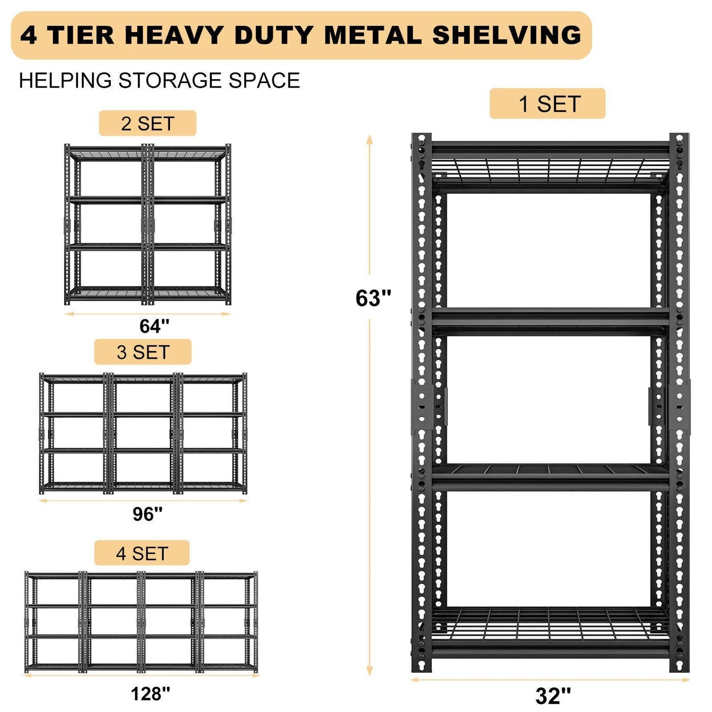 Heavy Duty Utility Storage Rack