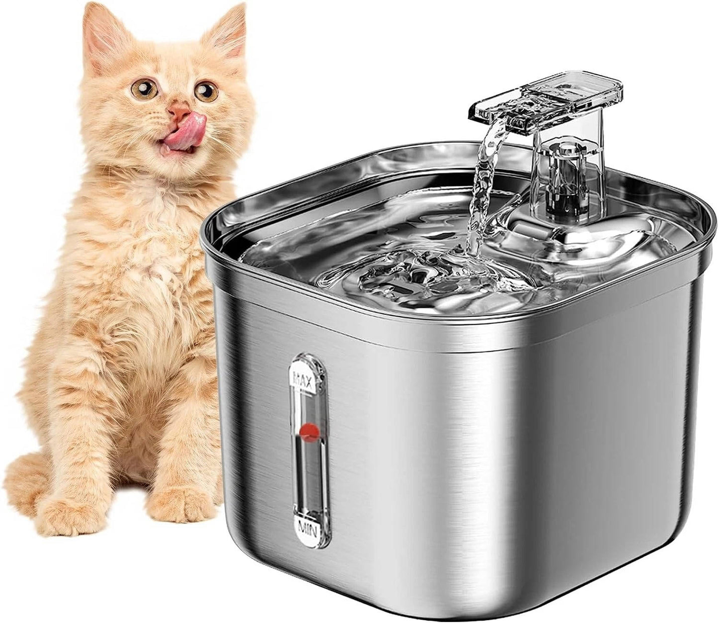 Large Pet Water Fountain - Clean Fresh Silent Flow