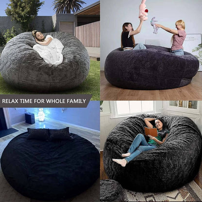 Large Comfortable Bean Bag Sofa Cover