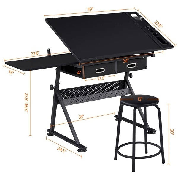 Artistic Drawing Table Desk