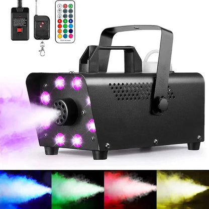 Fog Machine with 13 Color Changing LED Lights