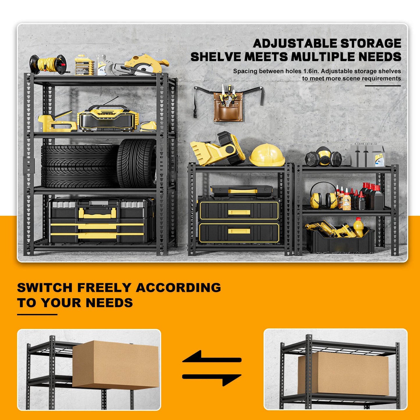 Heavy Duty Utility Storage Rack