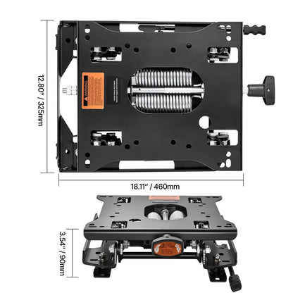 Heavy Duty Adjustable Seat Suspension Kit for Lawn Mowers