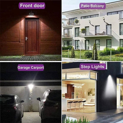 3 Pack Solar Powered Motion Lights Outdoor LED