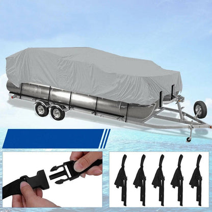 Durable Waterproof Pontoon Boat Cover 21-24 Feet Long - Halri