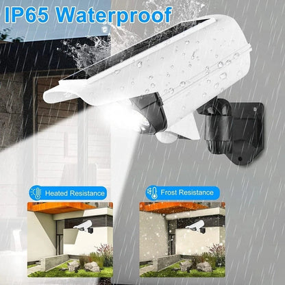 2 Pack Solar Powered Motion Lights 77 LED Outdoor Spotlights
