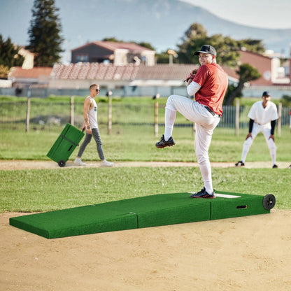 Collapsible Youth Baseball Pitching Ramp