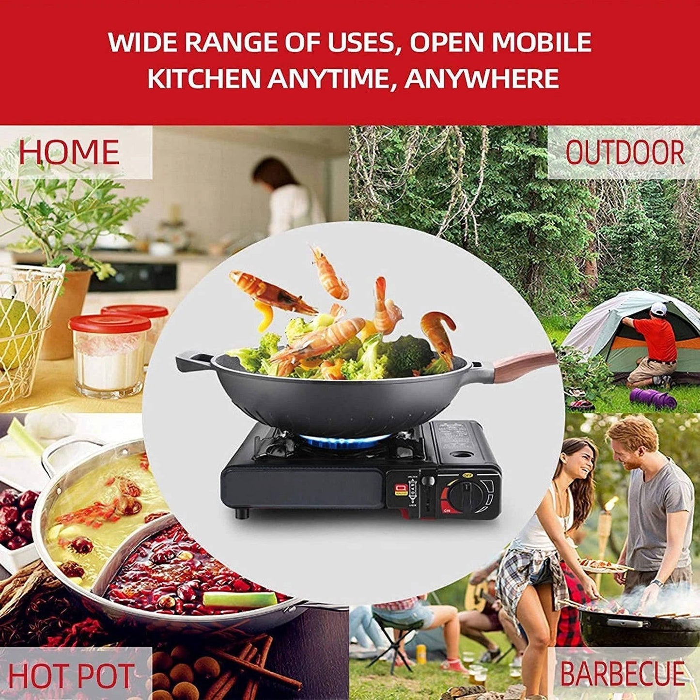 Portable Outdoor Cooking Stove