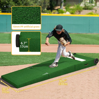 Collapsible Youth Baseball Pitching Ramp