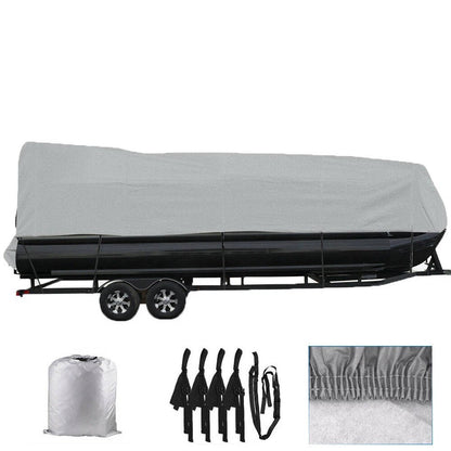 Durable Waterproof Pontoon Boat Cover 21-24 Feet Long