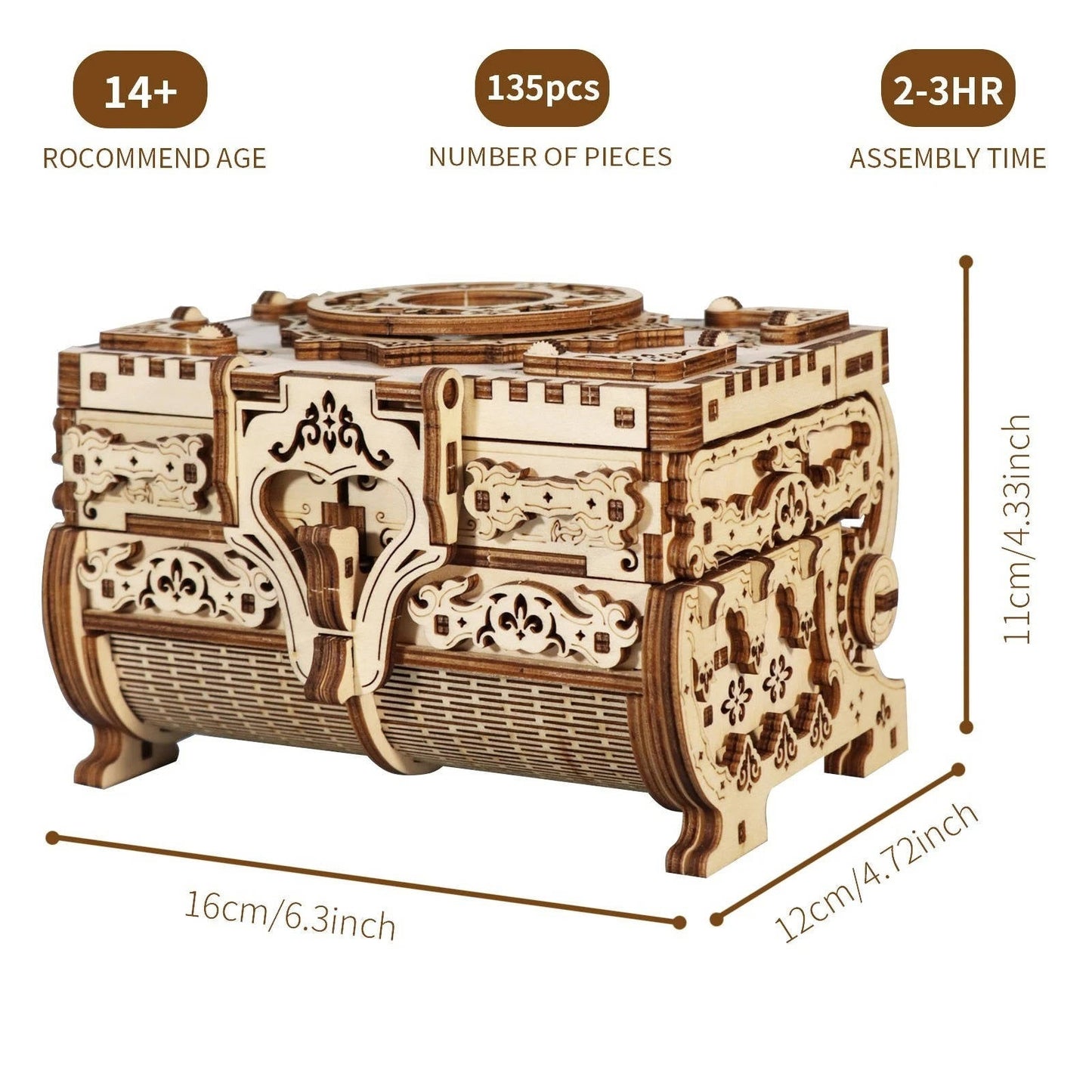 Interlocking Wood Brain Teaser