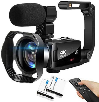 Compact 4K WiFi Camera for Vlogging and YouTube Recording - Halri