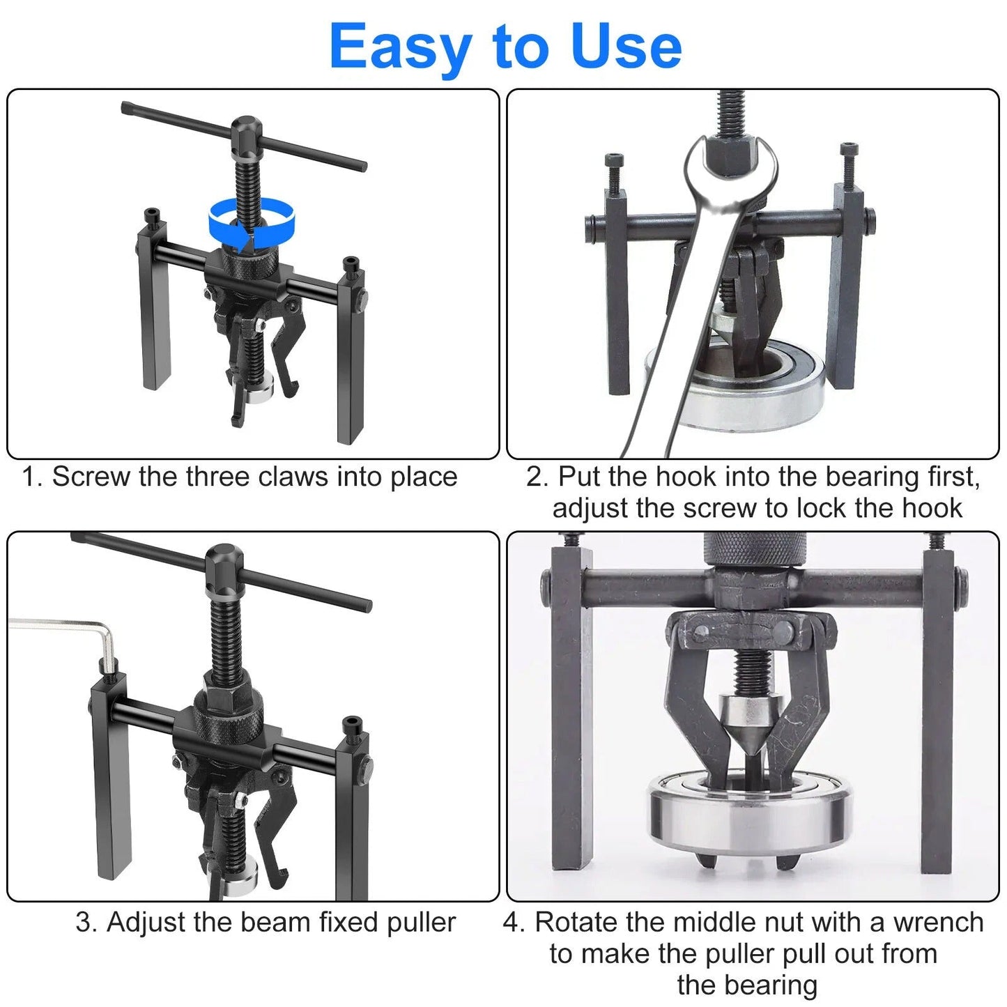Heavy Duty Gear Removal Tool