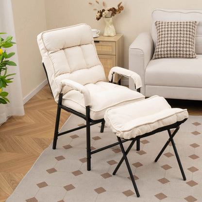 Comfortable Reclining Accent Chair with Adjustable Support