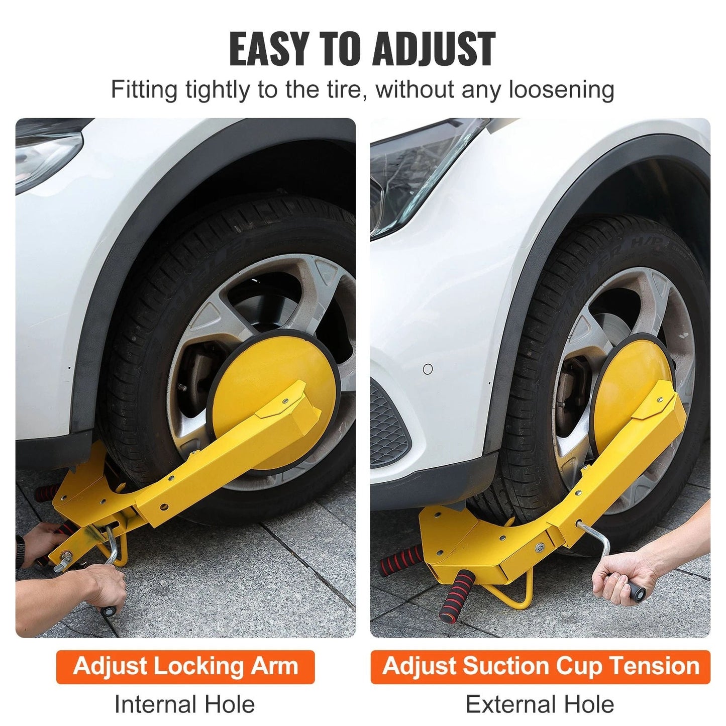 Secure Bike Wheel Lock Clamp