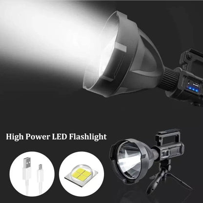 Powerful LED Rechargeable Handheld Torch