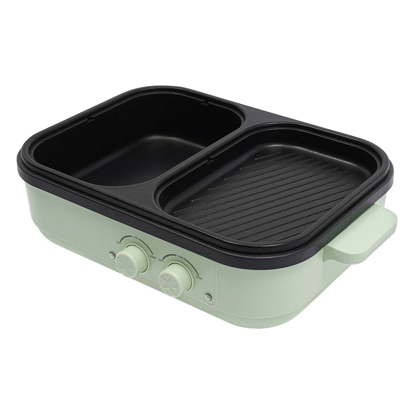 Portable Electric Cooker with BBQ Grill