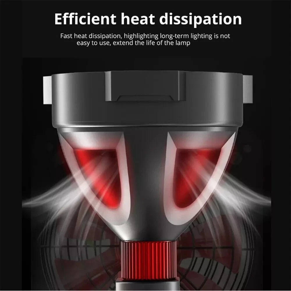 Powerful LED Rechargeable Handheld Torch