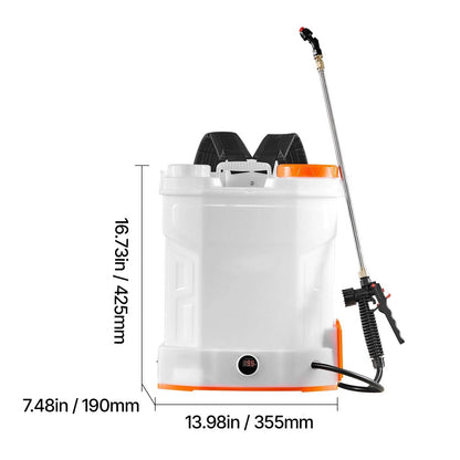 Portable Backpack Sprayer 4G Tank Adjustable Pressure