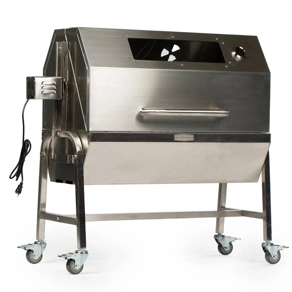 Outdoor Heavy Duty BBQ Rotisserie Grill