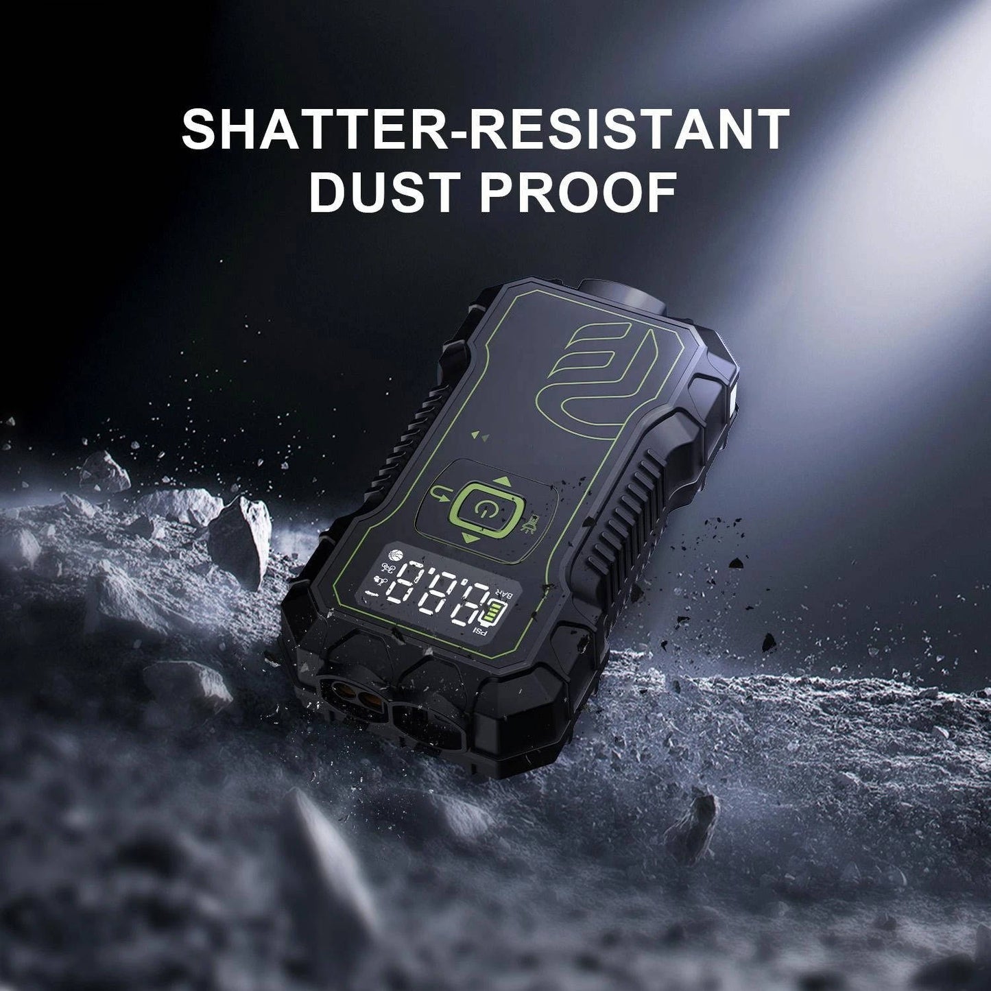 Portable Car Battery Booster with Inflator