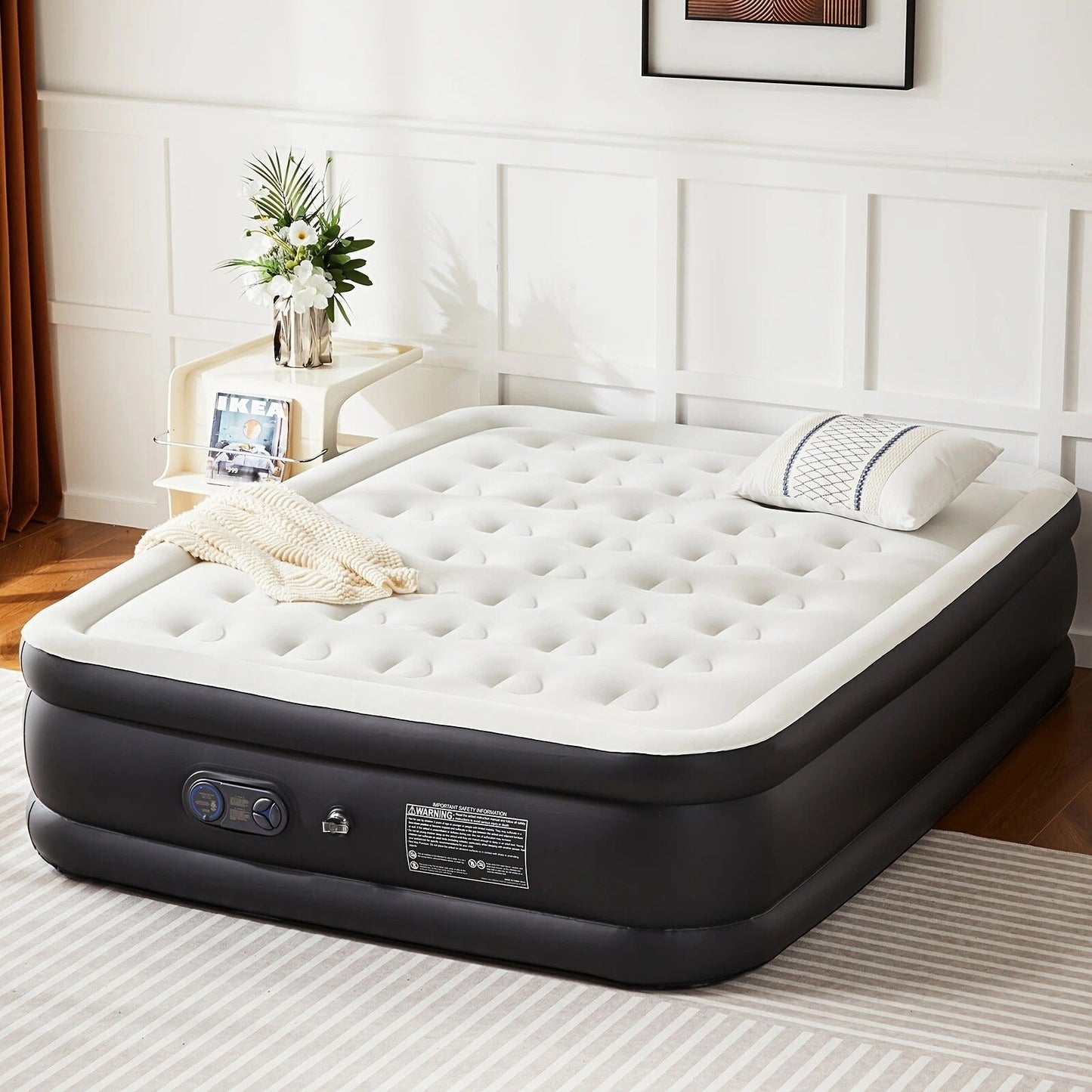 Comfortable Inflatable Bed with Strong Coil Support - Halri