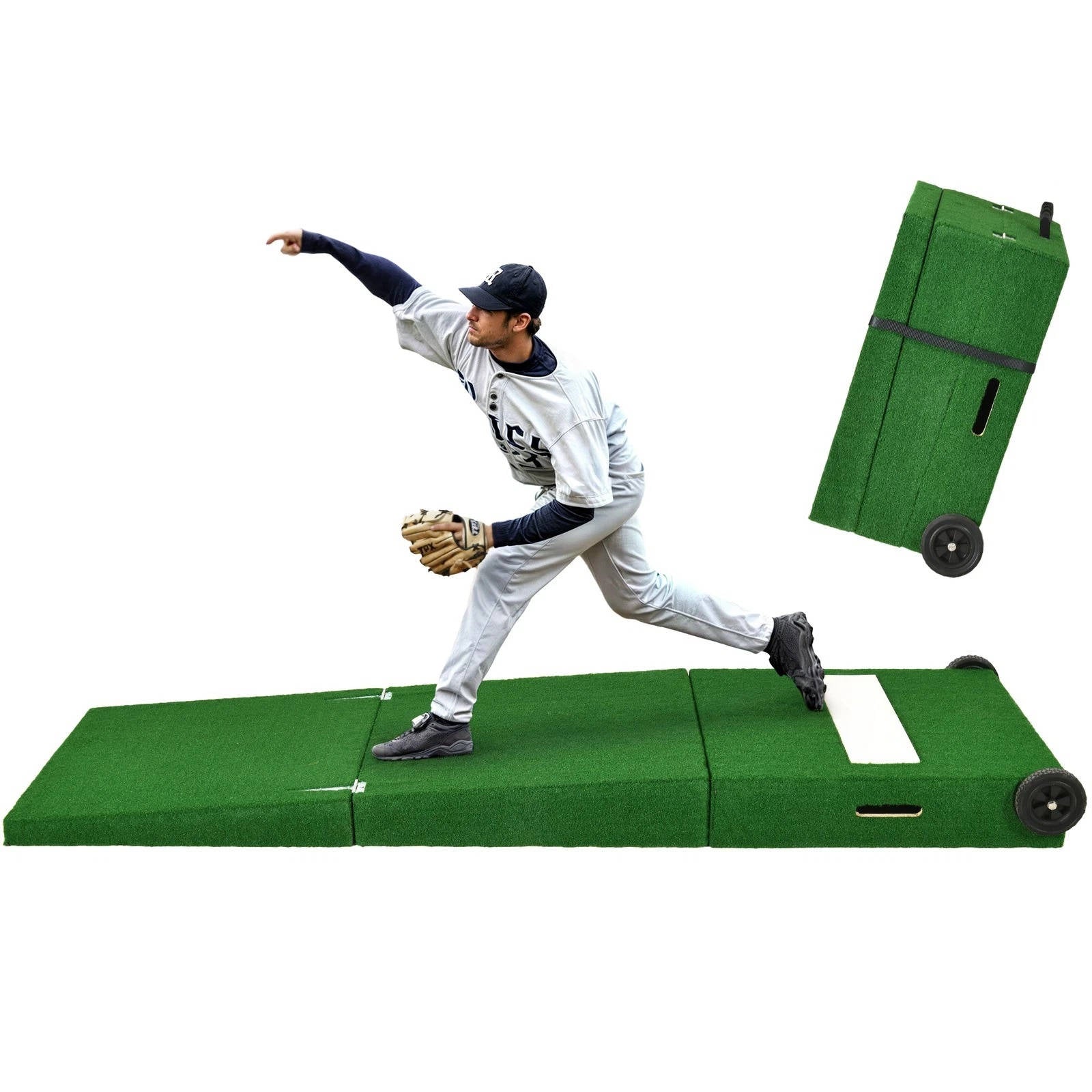 Collapsible Youth Baseball Pitching Ramp - Halri