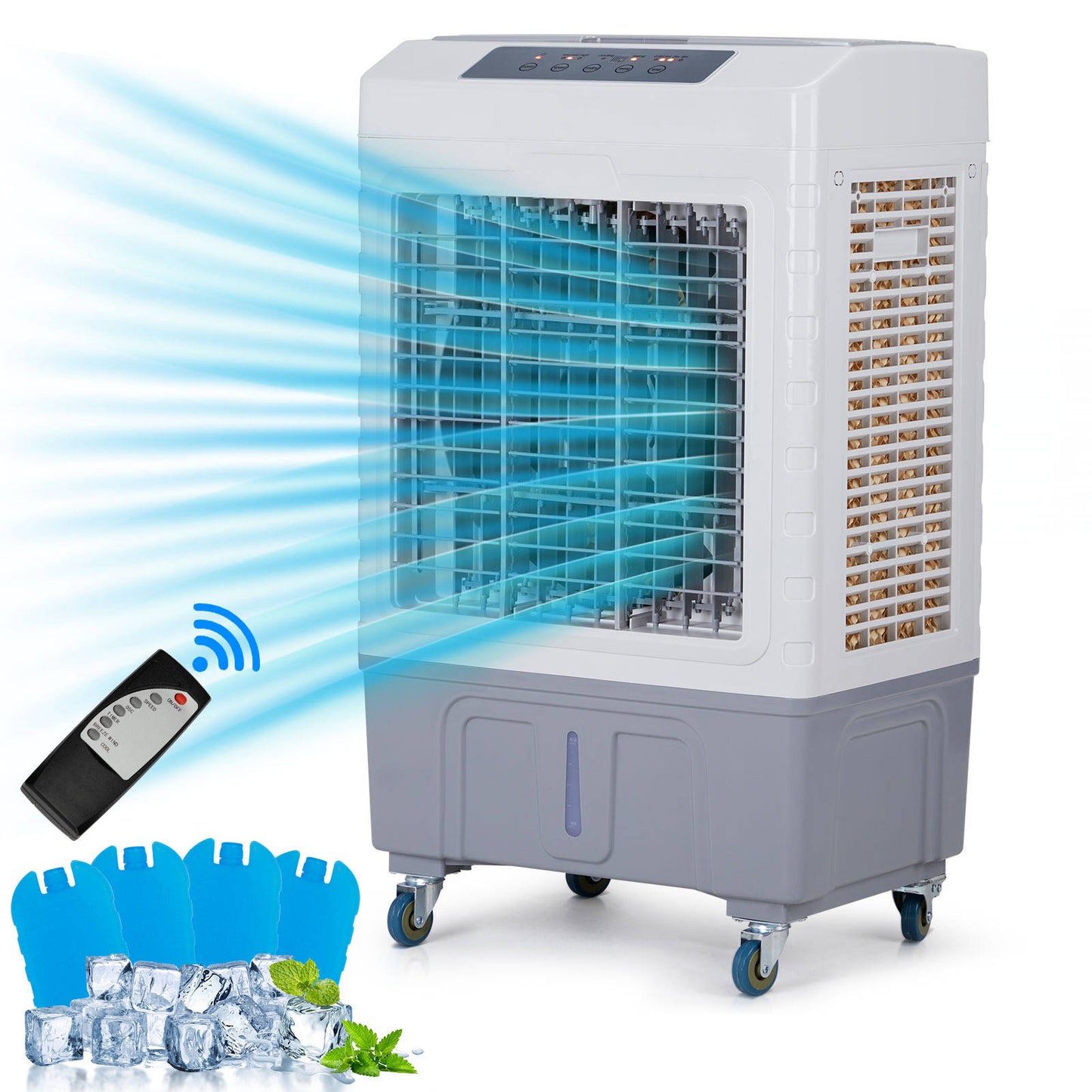 Compact Portable Swamp Cooler Fan Unit - Halri