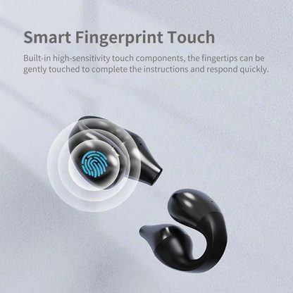 Open Ear Wireless Clip On Headphones