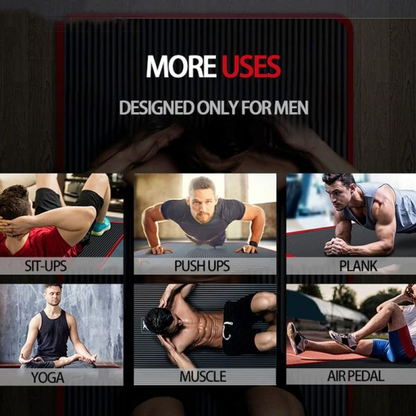 Premium Men's Extra Thick Yoga Exercise Mat