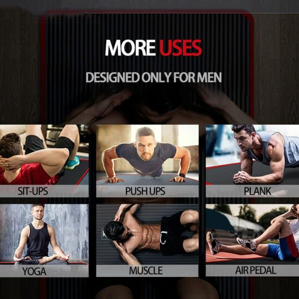 Premium Men's Extra Thick Non Slip Yoga Mat