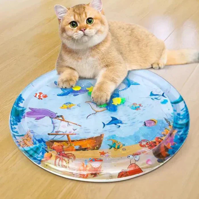 Fun Cat Play Mat for Interactive Play and Relaxation - Halri