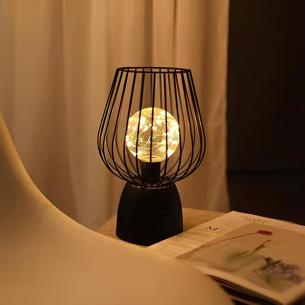 Bright Metal Table Lamp - Halri