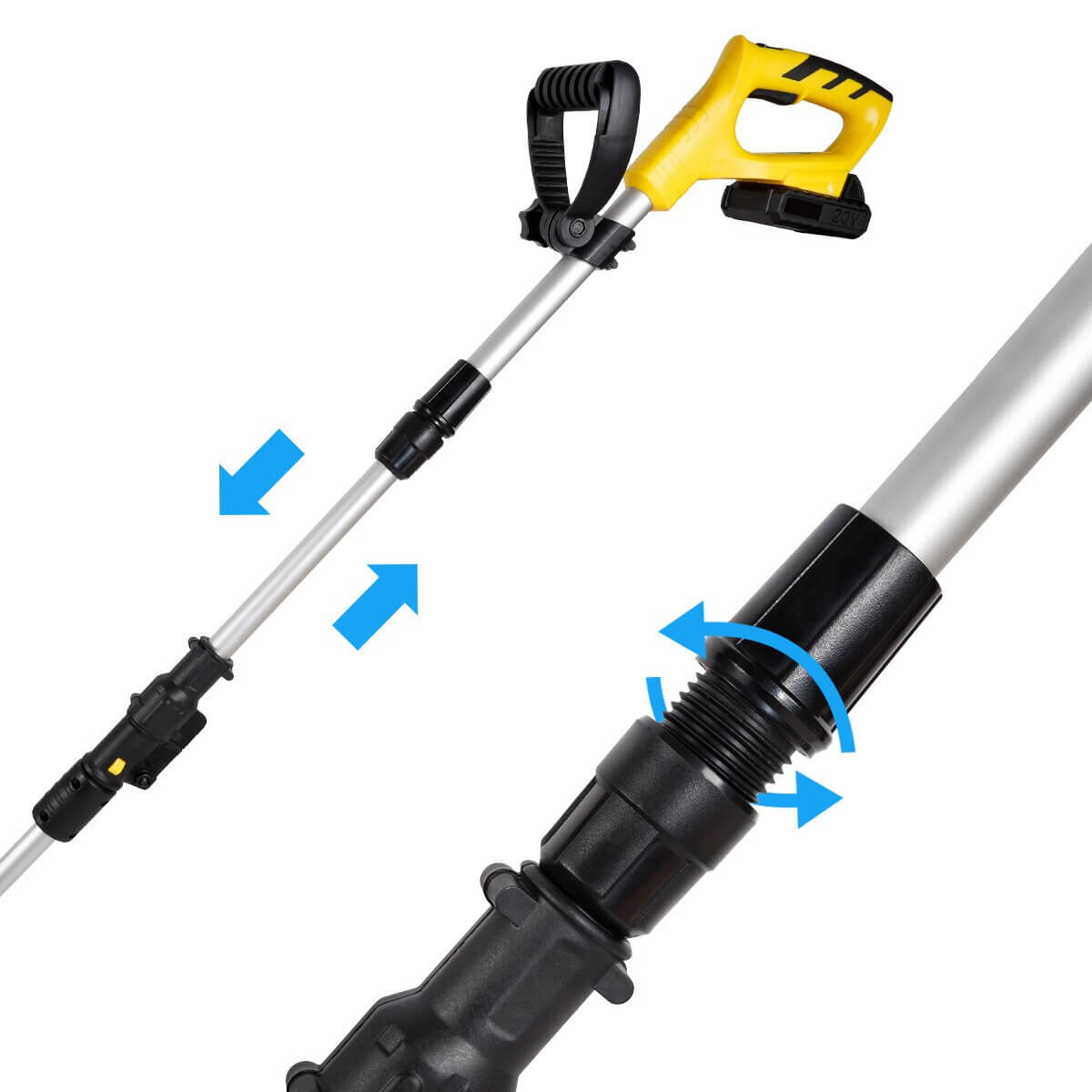 Portable Battery Powered Garden Tiller