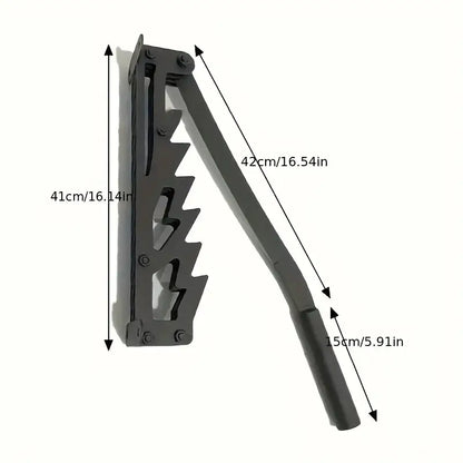 Easy Log Splitter Tool - Wall Mount Firewood Kindling Cutter