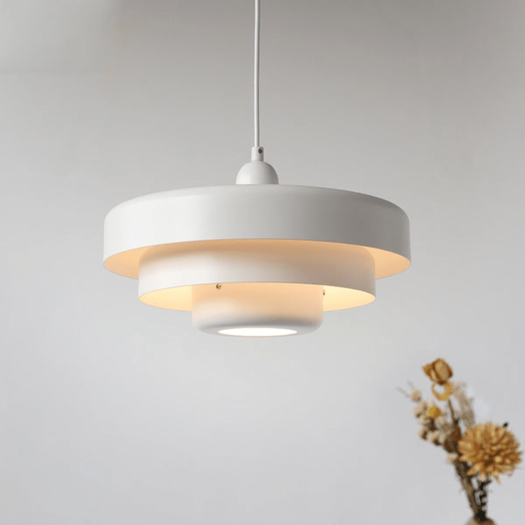 Beautiful 3-Tier Pendant Light in Pastel Shades