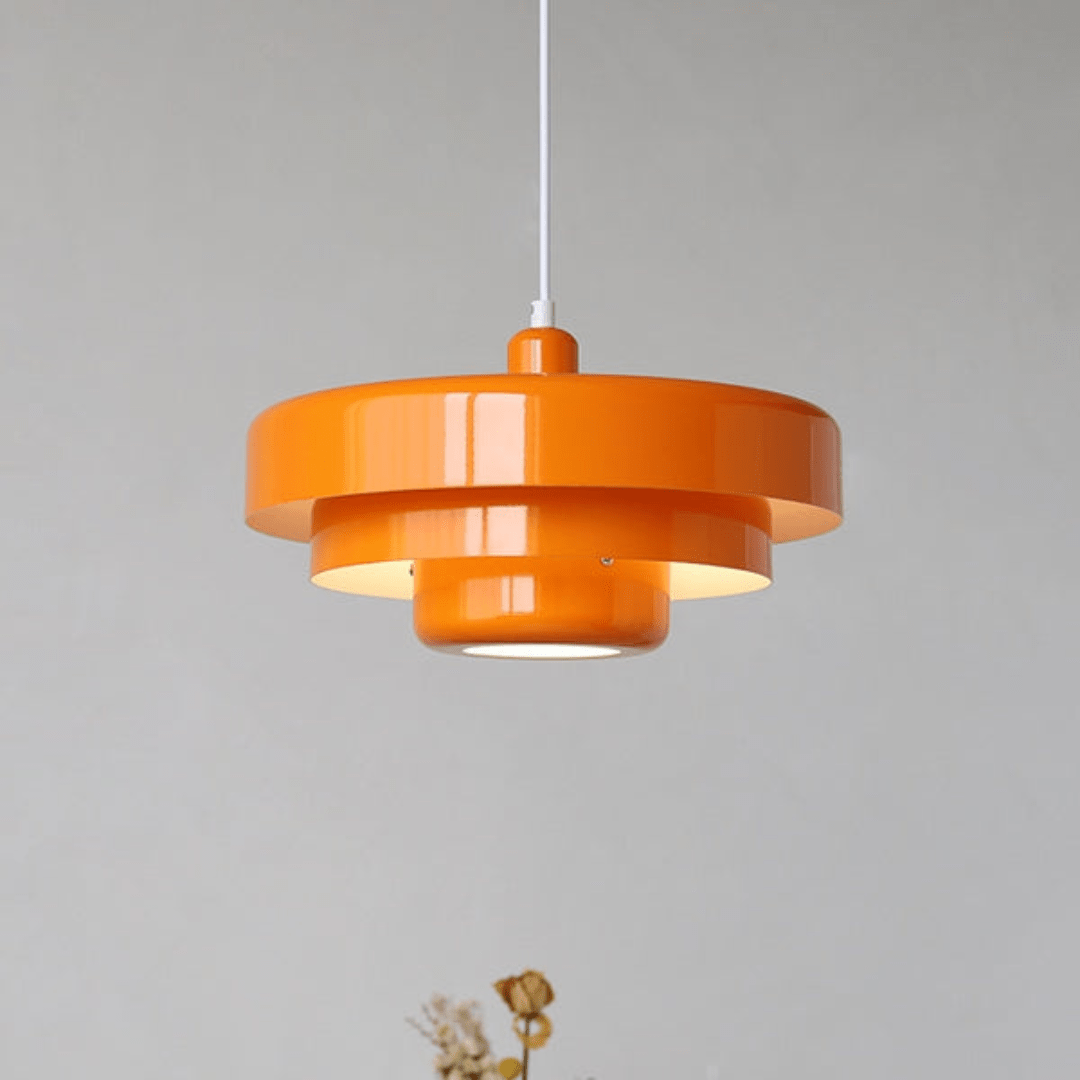 Beautiful 3-Tier Pendant Light in Pastel Shades