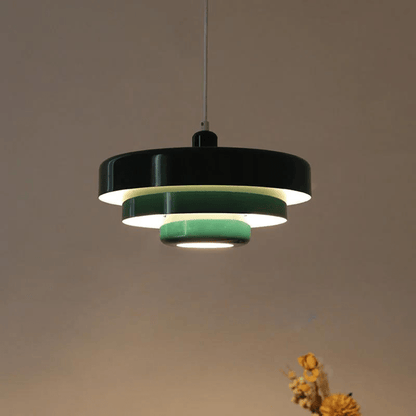Beautiful 3-Tier Pendant Light in Pastel Shades