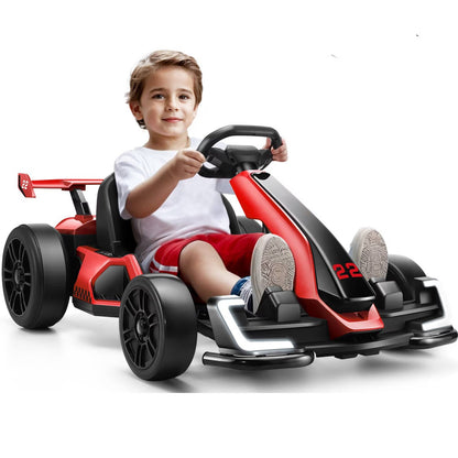 Fun Kids Electric Go Kart Adjustable Speed - Halri