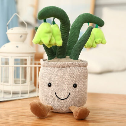Soft Cute Flower Pot Teddy