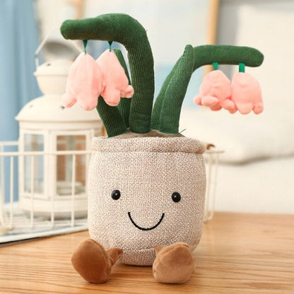 Soft Cute Flower Pot Teddy