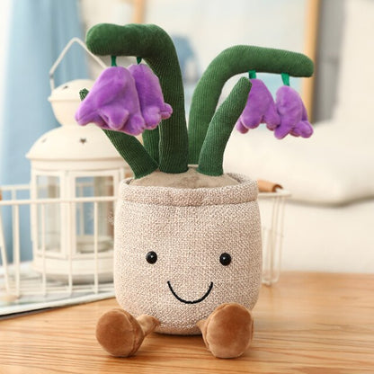 Soft Cute Flower Pot Teddy