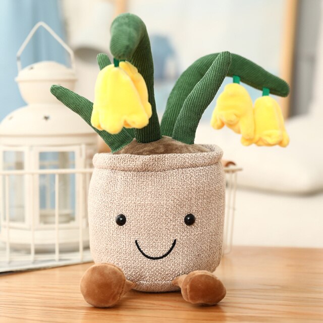 Soft Cute Flower Pot Teddy - Halri