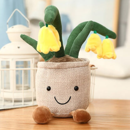 Soft Cute Flower Pot Teddy - Halri