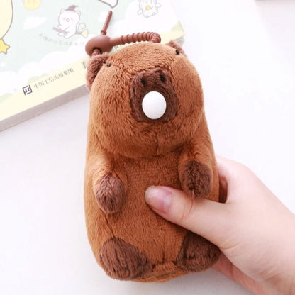 Cute Capybara Soft Keychain Toy